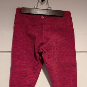 Lululemon Wonder Under Cropped Leggings